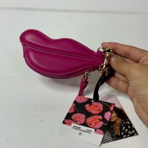 Diane Von Furstenberg x Target Pink Lips Coin Pouch DVF